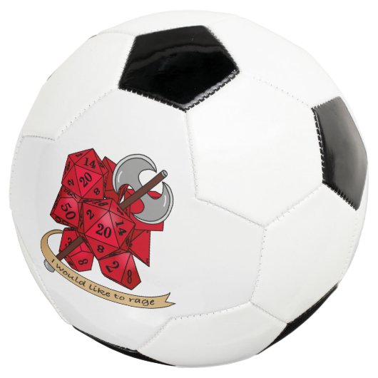 Barbarian Dice Design Fußball (Dreiviertel)