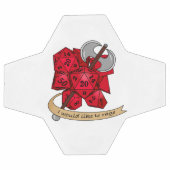 Barbarian Dice Design Fußball (Flach)