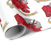 Barbarian Dice Design Geschenkpapier (Rolleneckpunkt)