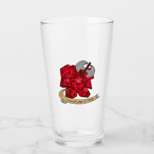 Barbarian Dice Design Glas