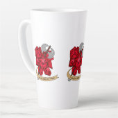 Barbarian Dice Design Milchtasse (Linke Ecke)