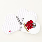 Barbarian Dice Design Notizblock (Innenseite)