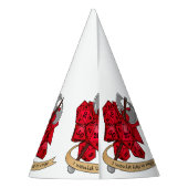 Barbarian Dice Design Partyhütchen (Rückseite)