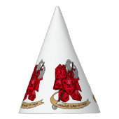 Barbarian Dice Design Partyhütchen (Rechts)