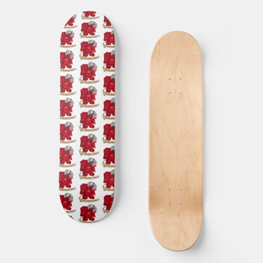 Barbarian Dice Design Skateboard (Vorderseite)