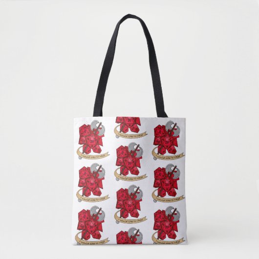 Barbarian Dice Design Tasche (Vorderseite)
