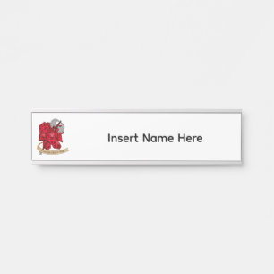 Barbarian Dice Design Türschild