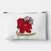 Barbarian Dice Design Zubehörtasche (Rückseite)