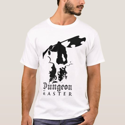 Barbarian & Dragon Dungeon Master T-Shirt (Vorderseite)