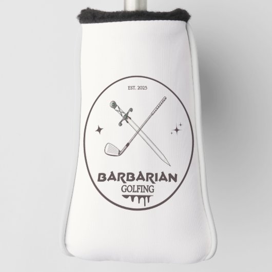 Barbarian Golfing Golf Headcover (Rotieren 90)