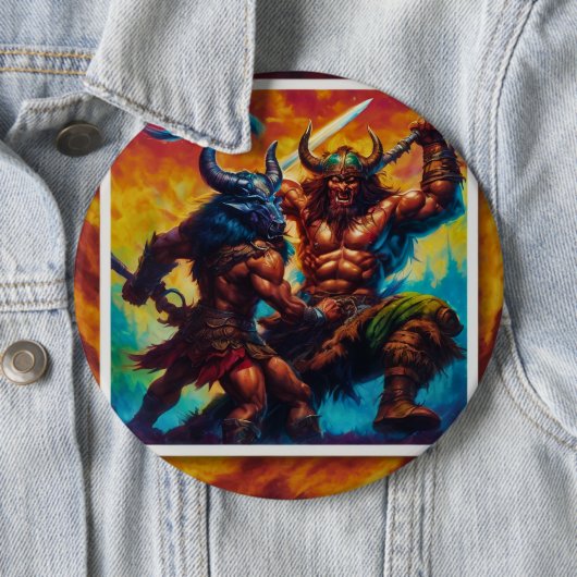 Barbarian King Fight Button (Beispiel)