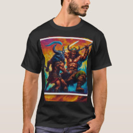 Barbarian King Fight T - Shirt