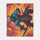 Barbarian King Fleecedecke (Vorderseite)