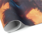 Barbarian King Wrapping Paper Geschenkpapier (Rolleneckpunkt)