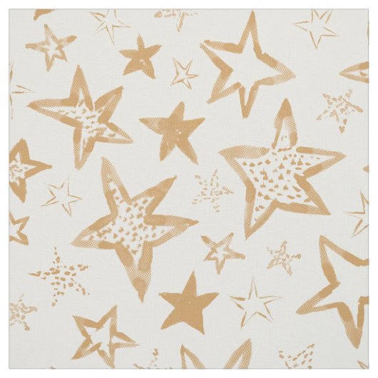 BarBARIAN Tancing Stars Gold Stoff (Muster)