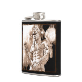 Barbarian Warrior Flask Flachmann (Links)