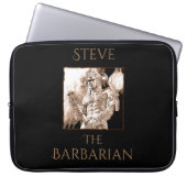 Barbarian Warrior Personalisiert Laptopschutzhülle (Vorderseite)