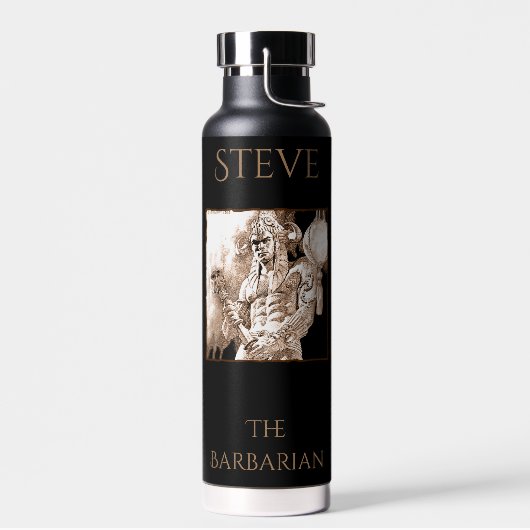 Barbarian Warrior Personalisiert Trinkflasche (Links)