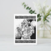 Barbarian Warrior Postcard Postkarte (Stehend Vorderseite)
