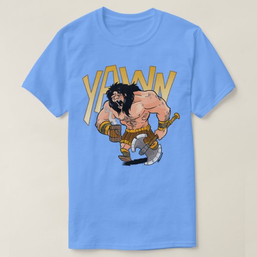 Barbarian weckte mich auf T-Shirt (Design vorne)