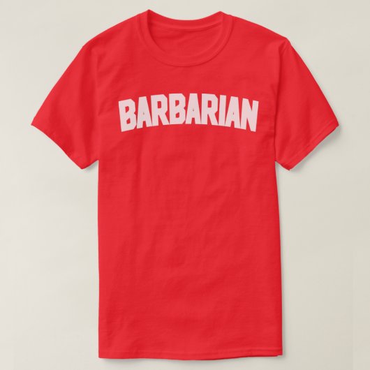Barbarier T-Shirt (Design vorne)