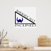 barbarisch inclunt poster (Küche)