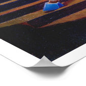 Barbarisch mit Skelettassistent Poster (Ecke)