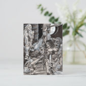 Barbarische Apokalypse Art. 002 Postkarte (Stehend Vorderseite)