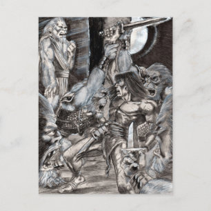 Barbarische Apokalypse Art. 002 Postkarte