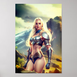 Barbarische Fantasy Female Poster