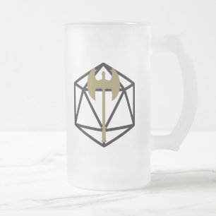Barbarische inspirierte mattierte Tasse D&D