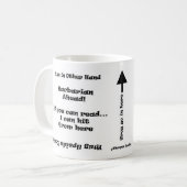 Barbarische Tasse (Vorderseite Links)