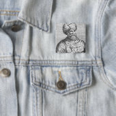 Barbarossa, Illustration von Andre Thevets Button (Beispiel)