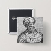 Barbarossa, Illustration von Andre Thevets Button (Vorne & Hinten)