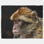 BARBARY APE FLEECEDECKE (Vorderseite (Horizontal))
