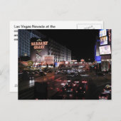 Barbary Coast Las Vegas in der Nacht Postkarte (Vorne/Hinten)