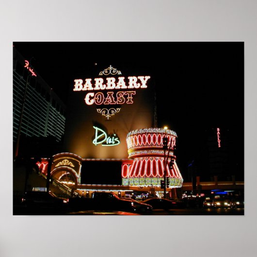 Barbary Coast Las Vegas Poster (Vorne)