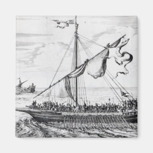 Barbary-Galeeren Magnet