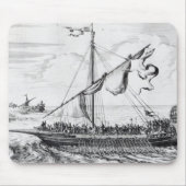 Barbary-Galeeren Mousepad (Vorne)