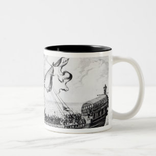 Barbary-Galeeren Zweifarbige Tasse