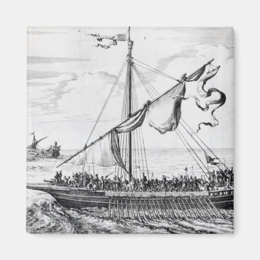 Barbary Galleys Magnet (Vorne)