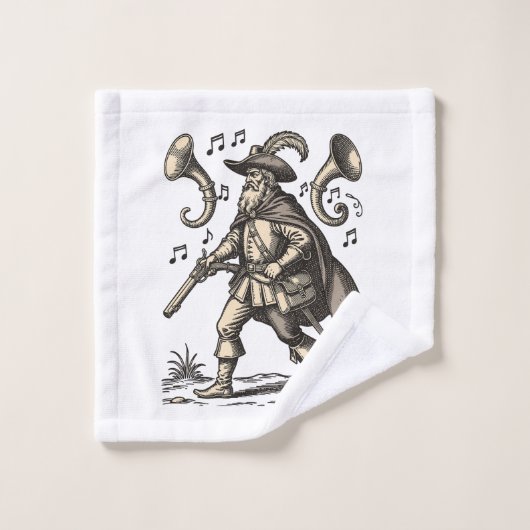 Barbatos Echos der Jagd Badhandtuch Set (Waschlappen)