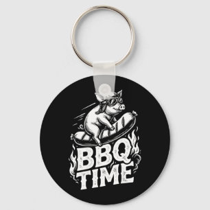Barbecue BBQ Grill Sommer USA Lustig Lustig rk Schlüsselanhänger