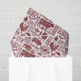 Barbecue Bbq Grillen Decoupage Seidenpapier