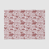 Barbecue Bbq Grilling Decoupage Seidenpapier (Vorderseite)