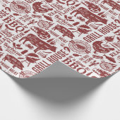 Barbecue Bbq Grilling Geschenkpapier (Ecke)