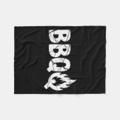 Barbecue Bbq Joke Gift For Grill Timer Smoker Camn Fleecedecke (Vorderseite (Horizontal))