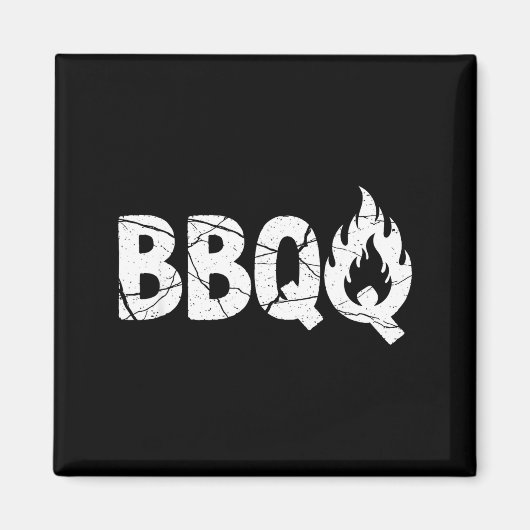 Barbecue Bbq Joke Gift For Grill Timer Smoker Camn Magnet (Vorne)