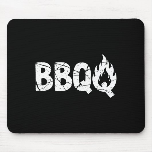 Barbecue Bbq Joke Gift For Grill Timer Smoker Camn Mousepad (Vorne)
