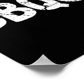 Barbecue Bbq Joke Gift For Grill Timer Smoker Camn Poster (Ecke)